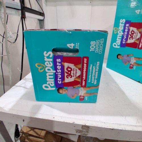 108PK PAMPERS CRUISERS 360 DISPOSIBLE DIAPERS - SIZE 4 image 2
