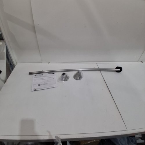 MOEN TENSION CURVED SHOWER ROD - 5FT - BRUSHED NICKEL (MODEL: CSR2172BN) image 3
