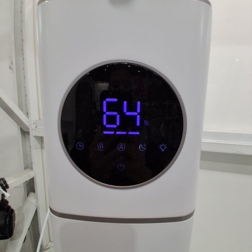 DREO SMART TOP FILL HUMIDIFIER WITH SELF-CLEANING TANK AND APP & REMOTE CONTROL- COMPATIBLE WITH AMAZON ALEXA AND GOOGLE HOME - 11L - WHITE (MODEL: DR-HHM005S) image 2