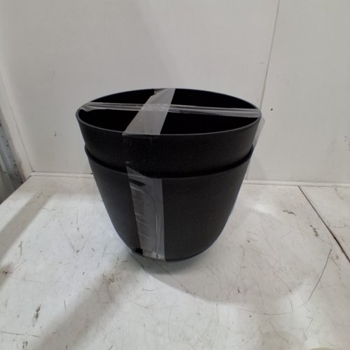 2PK ROOM ESSENTIALS INDOOR/OUTDOOR SELF WATERING PLASTIC PLANTER POT - 12" - GREEN image 5