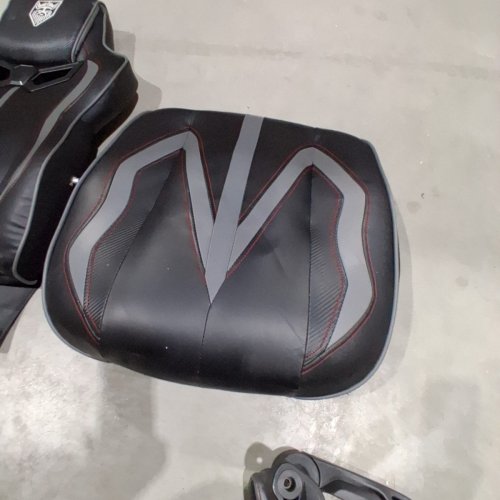 VONESSE GAMING CHAIR WITH FOOTREST AND RECLINING FUNCTION MASSAGE FUNCTION ON THE LUMBAR PILLOW ERGONOMIC DESIGN GRAY image 6