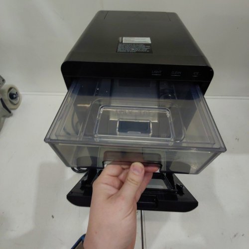 EUHOMY SELF-CLEANING COUNTERTOP NUGGET ICE MAKER - 40LBS/24H - BLACK (MODEL: IM017-NBL-CAEH) image 5