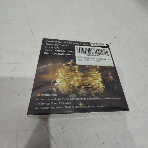 LED BATTERY OPERATED FAIRY STRING LIGHTS - 16FT - 50 LEDS - MULTICOLOR image 2