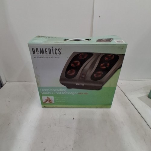 HOMEDICS TRIPLE ACTION SHIATSU FOOT MASSAGER - BROWN - (MODEL: FMS-270H) image 4