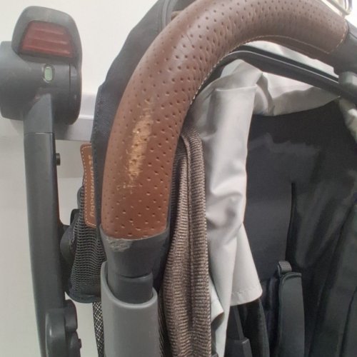UPPABABY VISTA V3 CONVERTABLE STROLLER - 50LBS CAP - BROWN (MODEL: 0303-VSO-NA-OWN) image 4