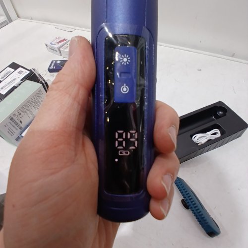 IREDOON PROFESSIONAL 3-SPEED SUPER QUIET AND LOW VIBRATION DOG NAIL GRINDER WITH SCREEN - BLUE - (MODEL: MC-05/A) image 2
