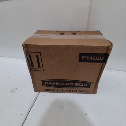 FELLOWES BANKERS BOX HEAVY DUTY PORTABLE PLASTIC FILE BOX LETTER SIZE (MODEL: 0086304) image 3