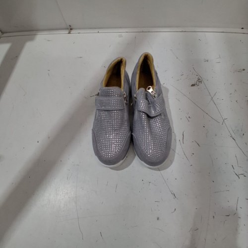 WOMEN'S HAIMAO ORTHOPEDIC RHINESTONE SNEAKERS - SIZE 6 - GRAY image 3