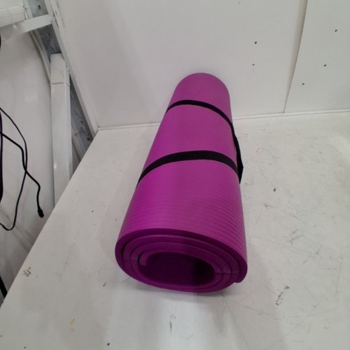 CAP BARBELL HIGH DENSITY EXERCISE YOGA MAT - 68" X 24" X 0.5" - WINE/PURPLE (MODEL: ‎MTIS-6523-12WN) image 2