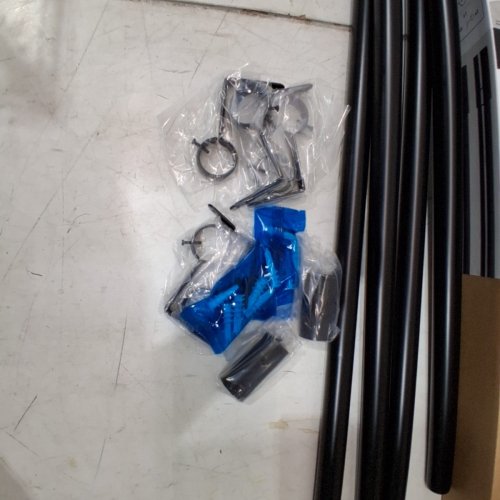 2PK UMBRA CURTAIN ROD KIT - 42" - 108" - BLACK - (MODEL: 2881747) image 3