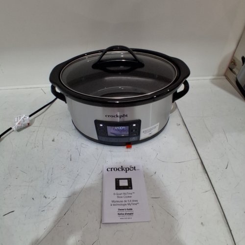 CROCKPOT ONETOUCH SLOW COOKER - 6QT - (MODEL: SCCPVF620S) image 3