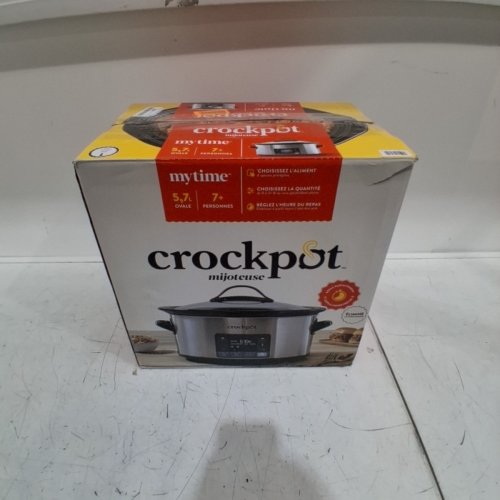 CROCKPOT ONETOUCH SLOW COOKER - 6QT - (MODEL: SCCPVF620S) image 6
