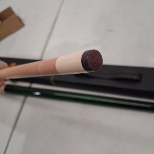 ASKA WRAPLESS POOL CUE STICK - 19OZ/58" - GREEN/BROWN (MODEL: L3FAM) image 4