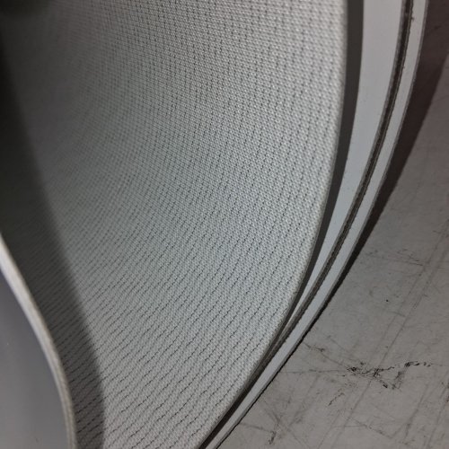 AAA FOOD-GRADE CONVEYOR BELT ROLL - 51" X APPROX. 16FT - WHITE image 4