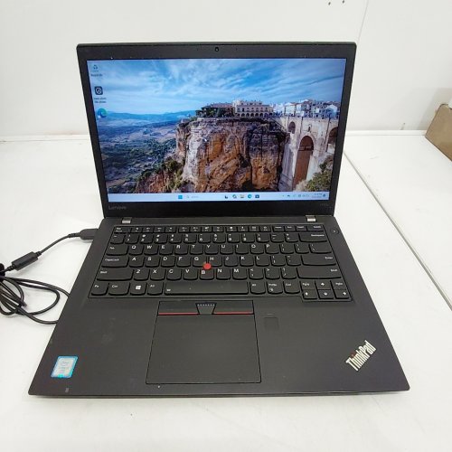 LENOVO THINKPAD T470S BUSINESS LAPTOP - 14" FHD SCREEN - INTEL I7-6600U 20GB RAM - 256GB SSD - WINDOWS 11 - BLACK image 2