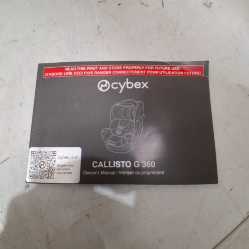 CYBEX GOLD CALLISTO G 360 ROTATING ALL-IN-ONE CONVERTIBLE CAR SEAT WITH SAFETY ASSURE PROTECTION SYSTEM - 120LBS MAX - MOON BLACK (MODEL: 524000600) image 10