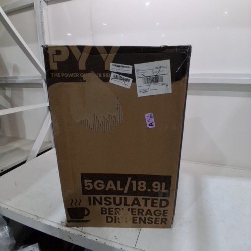 PYY INSULATED BEVERAGE DISPENSER - 5 GAL / 18.9 L - BLACK (MODEL: 5GL) image 7