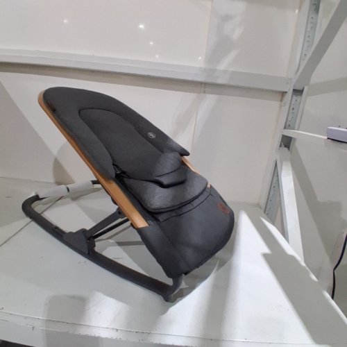 MAXI-COSI 2-IN-1 KORI BABY ROCKER WITH WASHABLE LINER & ONE HAND RECLINE - 37LBS MAX - CLASSIC GRAPHITE (MODEL: 25007CHCRA) image 2
