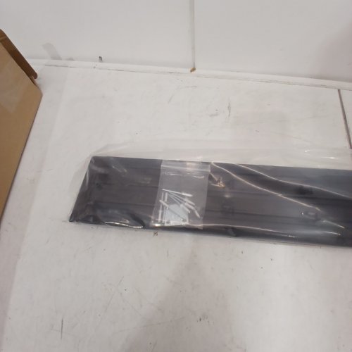 KARPAL FLEXIBLE CENTER TAILGATE CAP MOLDING TRIM WITH RELEASE BUTTON FOR 2015-2020 FORD F-150 - BLACK image 3