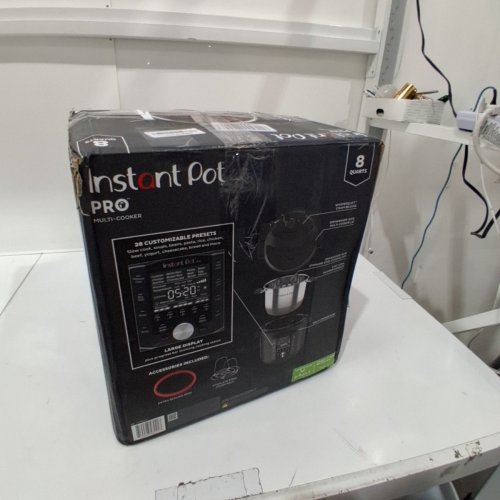 INSTANT POT 8QT, 11-IN-1 MULTI USE DUO™ CRISP + AIR FRYER PRESSURE COOKER, 1500W - STAINLESS STEEL/BLACK - (MODEL:DUO CRISP AF 8) image 5