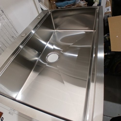 STAINLESS STEEL TOP DROP-IN SINGLE BOWL KITCHEN SINK WORKSTATION - 33" (MODEL: T332209RS1) image 5