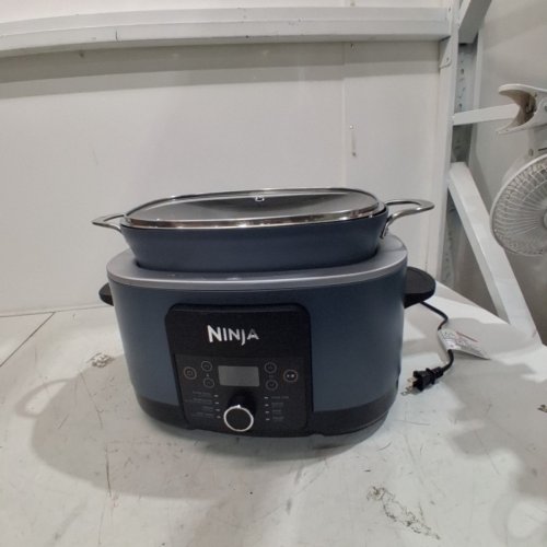 NINJA FOODI POSSIBLECOOKER PRO 8-IN-1 MULTI-COOKER - 8.8QT CAP - SEA SALT GREY (MODEL: MC1001C) image 4