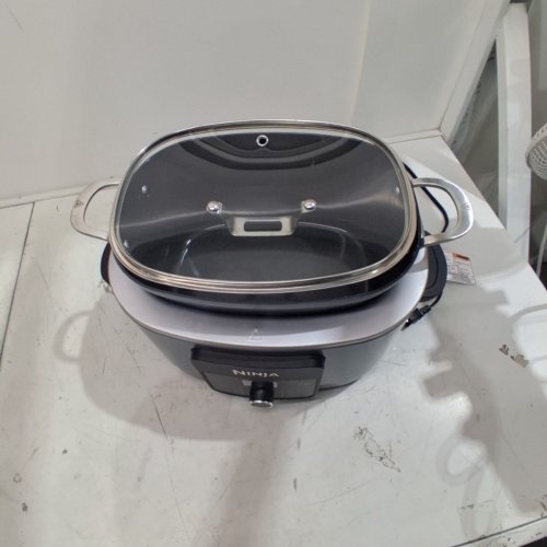 NINJA FOODI POSSIBLECOOKER PRO 8-IN-1 MULTI-COOKER - 8.8QT CAP - SEA SALT GREY (MODEL: MC1001C) image 6
