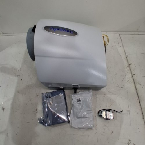 APRILAIRE MODEL 600 AUTOMATIC WHOLE HOUSE LARGE CAPACITY FURNACE HUMIDIFIER - UP TO 4000 SQFT - WHITE/GREY (MODEL: 600) image 2