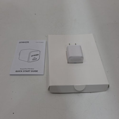 ANKER ULTRA-COMPACT USB-C FAST NANO CHARGER BLOCK - 20W - WHITE (MODEL: A2654) image 2