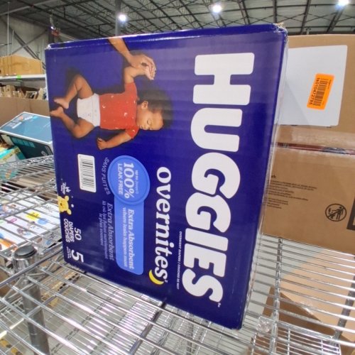 50PK HUGGIES WINNE THE POOH OVERNITES BABY DIAPERS - SIZE 5 (27LB+) image 3