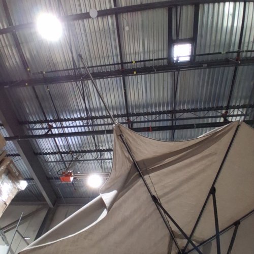 SUNVILLA SQUARE LED CANTILEVER UMBRELLA - 10FT X 13FT -TAN (MODEL: 1807339) image 8