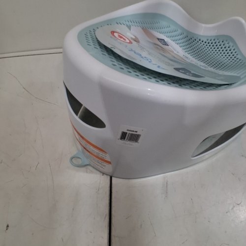 ANGELCARE BABY BATH SUPPORT SEAT - 20LBS MAX - AQUA/WHITE (MODEL: ST-01-AQU-CA/I000546) image 4