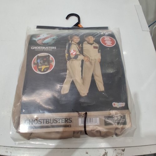 2PC TODDLER DISGUISE GHOSTBUSTERS: FROZEN EMPIRE FLIGHT SUIT COSTUME - 3-4T - BROWN/BLACK image 2