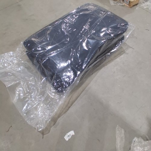 2PC 2PC UPHOLSTERED SOFA CUSHIONS - 43" X 25" X 5" - DARK GREY image 2