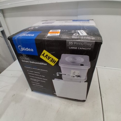 MIDEA CUBE CONVERTIBLE SMART HUMDIFIER - 16.5L CAPACITY - COVERS 3500SQ.FT. - WHITE (MODEL: MAD35S1QWT) image 5