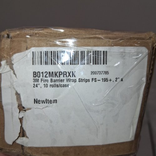 8PK 3M FIRE BARRIER WRAP STRIPS - 2" X 24" (MODEL: FS-195+/98040022224) image 5