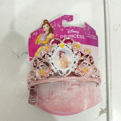 JAKKS DISNEY PRINCESS BELLE COSTUME TIARA - OSFM - PINK (MODEL: 23071) image 3