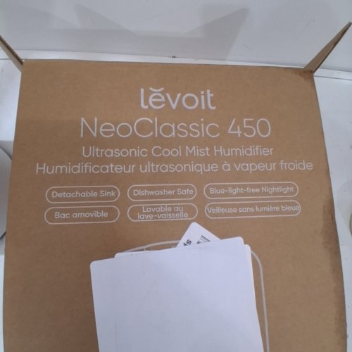 LEVOIT NEOCLASSIC ULTRASONIC COOL MIST HUMIDIFIER - 4.2 L - WHITE (MODEL: NEOCLASSIC 450) image 3