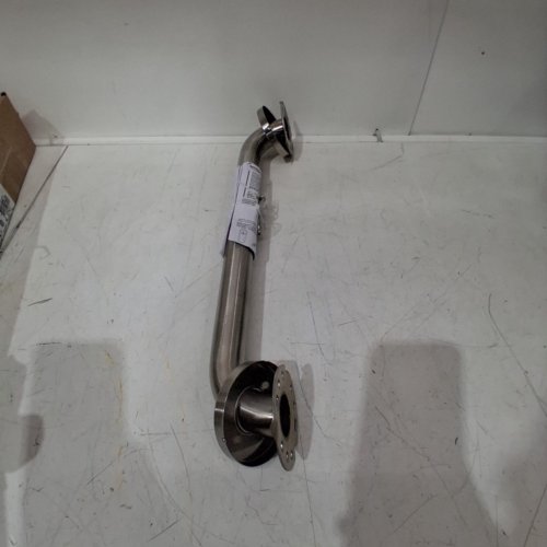 AMAZON BASICS BATHROOM HANDICAP SAFETY GRAB BAR -18" - SILVER image 2