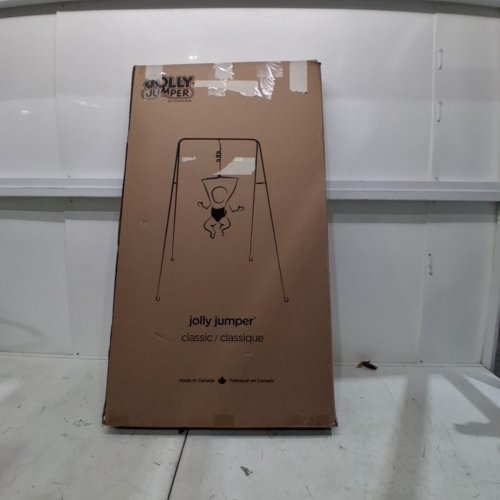 JOLLY JUMPER CLASSIC THE ORIGINAL JOLLY JUMPER WITH STAND - 28LB MAX LOAD - BLACK image 4