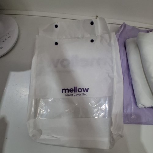 MELLOW MELLOWSOFT DUVET SET - QUEEN - WHITE image 3