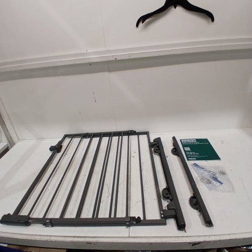 BABELIO HARDWARE MOUNTED SAFETY GATE - 29"-43" X 30" - BLACK (MODEL: BEBAM63) image 3