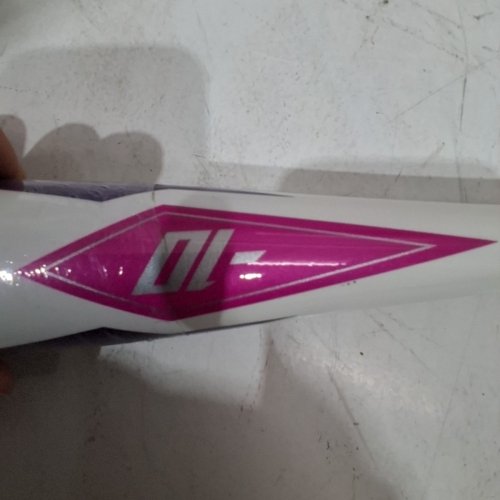 EASTON FASTPITCH SOFTBALL BAT - 28" - WHITE, PURPLE AND PINK image 4