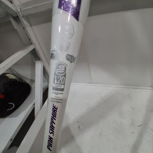 EASTON FASTPITCH SOFTBALL BAT - 28" - WHITE, PURPLE AND PINK image 6