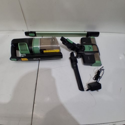SHARK ROCKET CORDLESS PET PLUS 2-IN-1 LIGHTWEIGHT BAGLESS RECHARGEABLE HANDHELD & STICK VACUUM CLEANER WITH ATTACHMENT ACCESSORIES - GREEN/BLACK (MODEL: IZ140C) image 3
