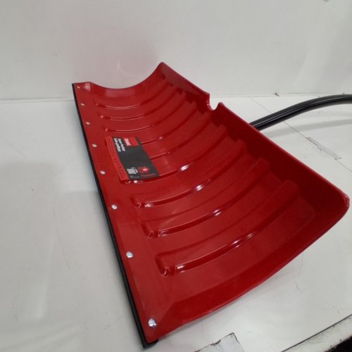 GARANT - YUKON ERGONOMIC EXTRA-LARGE CURVED SNOW PUSHER BLADE - 56" - BLACK / RED image 4