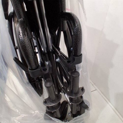 MEDLINE GUARDIAN K1 WHEELCHAIR 300LB CAP - BLACK (MODEL: K1166N22E) image 5