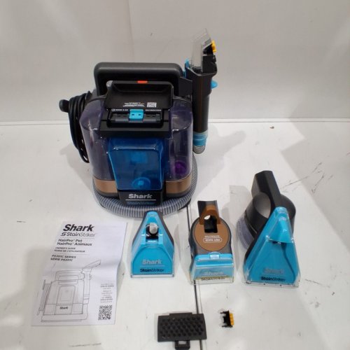 SHARK STAINSTRIKER HAIRPRO PORTABLE SPOT/STAIN/ODOUR ELIMINATOR WITH 4 ATTACHMENTS - COPPER/BLACK (MODEL: PX251C 26) image 2