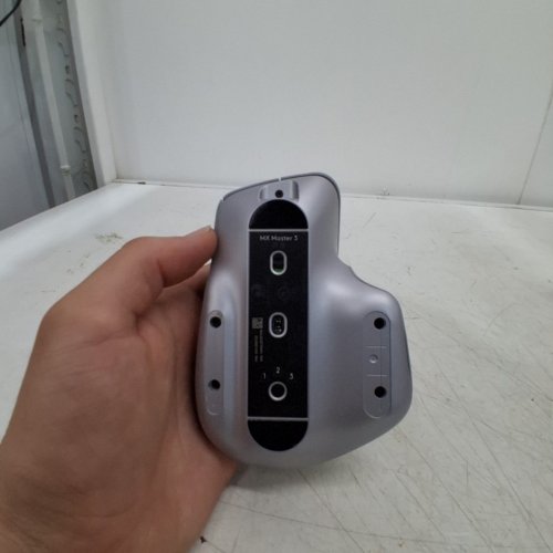LOGITECH MX MASTER 3S WIRELESS BLUETOOTH PERFORMANCE MOUSE - 4K DPI - USB-C - MID GREY (MODEL: MR0077) image 3