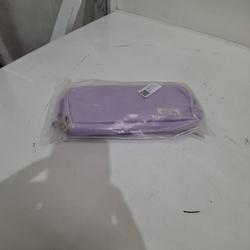 ZIPPERED PENCIL CASE/POUCH - LAVENDER image 5